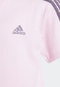 Conjunto Deportivo Rosa-Violeta adidas Performance Essentials 3 Rayas de adidas Performance