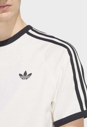 Camiseta adidas Originals 3 Rayas Blanco