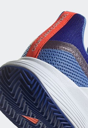 Tenis para Tennis Celeste-Blanco-Azul Índigo adidas Performance CourtJam