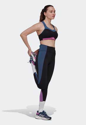 Leggings Negro-Azul-Fucsia adidas Performance