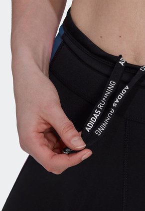 Leggings Negro-Azul-Fucsia adidas Performance