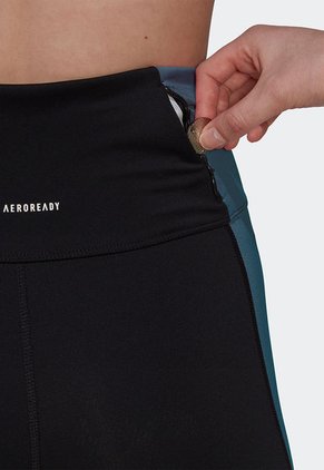 Leggings Negro-Azul-Fucsia adidas Performance