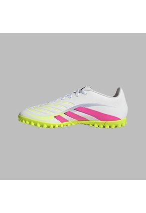 Torretin Adidas Unisex Predator Club TF -Blanco/Rosado