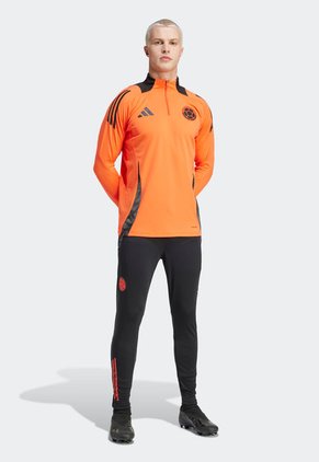 Pantalón Negro-Naranja adidas Performance FCF Entrenamiento Tiro 24 Competition
