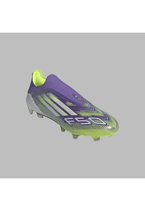 Guayos Adidas Unisex F50 Elite Laceless FG - Morado/Verde