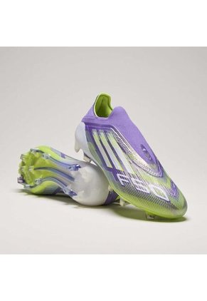 Guayos Adidas Unisex F50 Elite Laceless FG - Morado/Verde