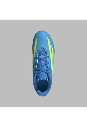 Guayos Adidas Performance Infantil Niños F50 Club FG/MG - Azul - Fútbol | Césped Natural Y Multiterreno