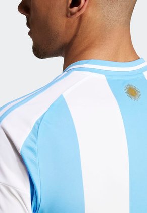 Camiseta Blanco-Celeste-Dorado adidas Performance Local Selección Argentina 24