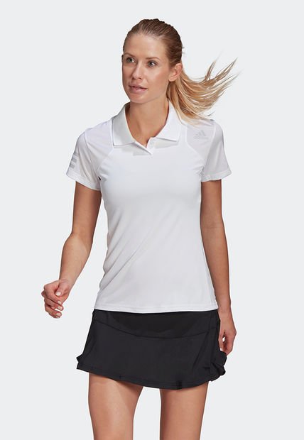 Camiseta Polo Blanco adidas Performance