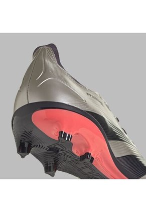 Guayos Adidas Hombre Predator League FG - Gris-Negro