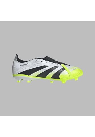 Guayos Adidas Hombre Predator League Lengüeta Plegable FG/MG - Blanco adidas Performance