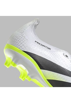 Guayos Adidas Hombre Predator League Lengüeta Plegable FG/MG - Blanco
