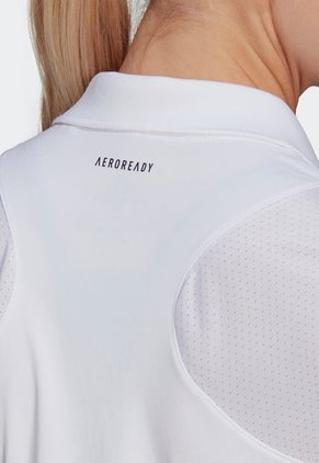 Camiseta Polo Blanco adidas Performance