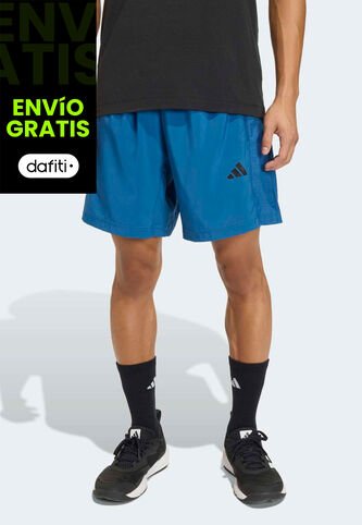 Pantaloneta adidas Performance Workout Essentials Azul adidas Performance