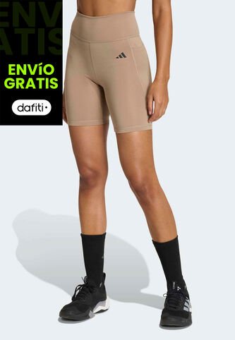 Short adidas Performance Optimé Essentials Café adidas Performance