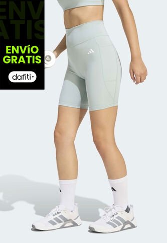 Short adidas Performance Optimé Essentials Verde adidas Performance