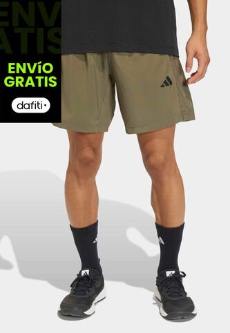 Pantaloneta adidas Workout Essentials  Verde adidas Performance
