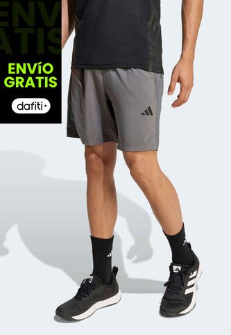 Pantaloneta adidas Performance Workout Essentials  Gris adidas Performance