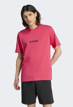Camiseta adidas Sportswear Essentials Linear Fucsia
