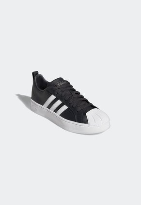 Tenis Lifestyle Negro-Blanco adidas Performance Court Low Streetcheck Cloudfoam