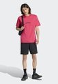 Camiseta adidas Sportswear Essentials Linear Fucsia de adidas Performance