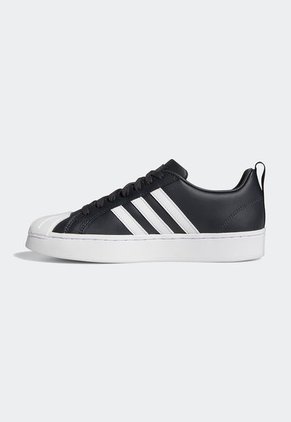 Tenis Lifestyle Negro-Blanco adidas Performance Court Low Streetcheck Cloudfoam
