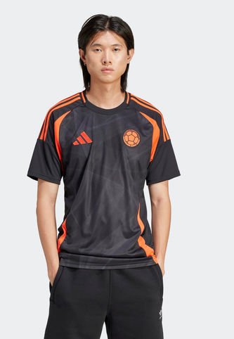 Camiseta Negro-Naranja Neón-Gris adidas Performance Visitante FCF 24 adidas Performance
