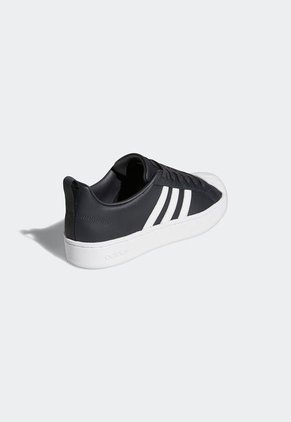 Tenis Lifestyle Negro-Blanco adidas Performance Court Low Streetcheck Cloudfoam