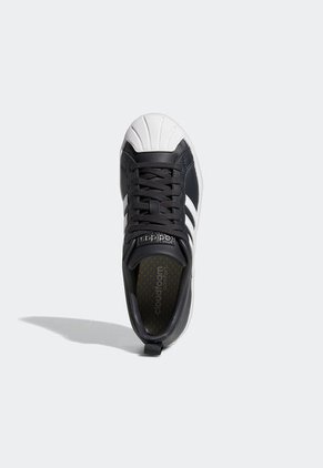 Tenis Lifestyle Negro-Blanco adidas Performance Court Low Streetcheck Cloudfoam