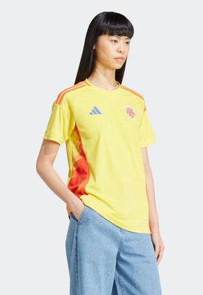 Camiseta Colombia adidas Performance Local FCF 24 Amarillo