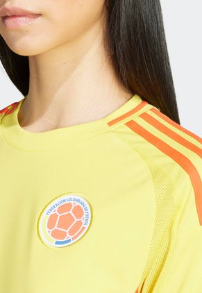 Camiseta Colombia adidas Performance Local FCF 24 Amarillo