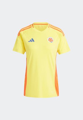 Camiseta Colombia adidas Performance Local FCF 24 Amarillo