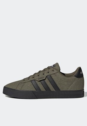 Tenis Lifestyle Verde Oliva-Negro-Blanco adidas Performance Daily 3.0
