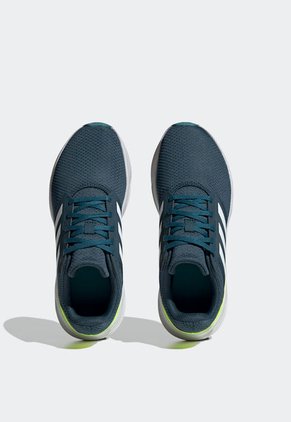 Tenis Running Azul Petróleo-Amarillo Neón-Blanco adidas Performance Galaxy 6