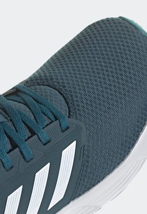 Tenis Running Azul Petróleo-Amarillo Neón-Blanco adidas Performance Galaxy 6