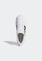 Tenis Lifestyle Blanco-Negro-Plateado adidas Performance Court Low Streetcheck Cloudfoam de adidas Performance