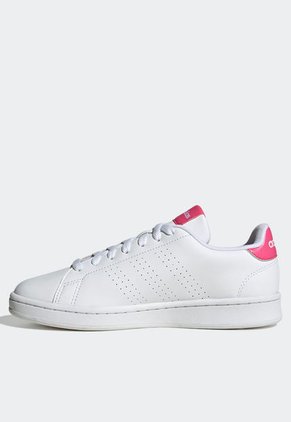 Tenis Lifestyle Blanco-Fucsia adidas Performance Advantage