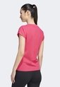 Camiseta adidas Sportswear Essentials Linear Fucsia de adidas Performance