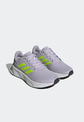 Tenis Running Gris-Verde Neón-Blanco adidas Performance Galaxy 6