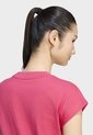Camiseta adidas Sportswear Essentials Linear Fucsia de adidas Performance