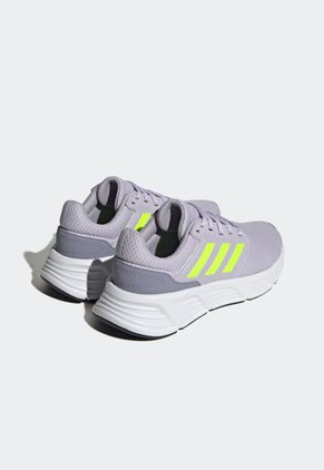 Tenis Running Gris-Verde Neón-Blanco adidas Performance Galaxy 6