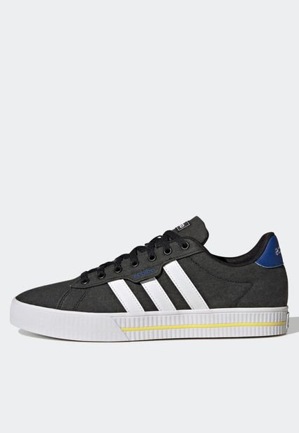 Tenis Lifestyle Negro-Blanco-Azul Royal adidas Performance Daily 3.0