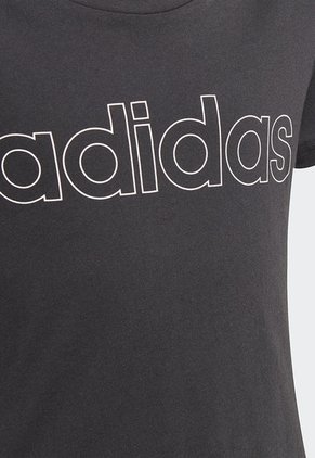 Camiseta Negro-Blanco adidas Kids Essentials Tee