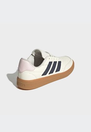 Tenis Lifestyle adidas Sportswear Courtblock Marfil