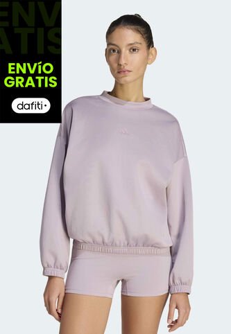 Buzo adidas Performance Essentials Yoga Violeta adidas Performance