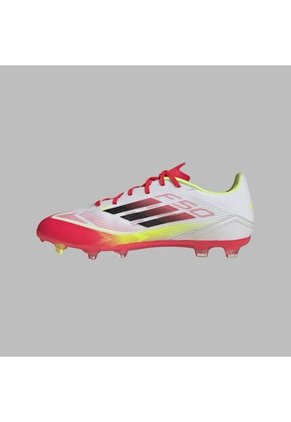 Guayos Adidas Hombre F50 League FG/MG-Blanco-Rojo