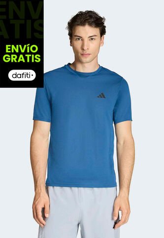 Camiseta adidas Workout Essentials  Azul adidas Performance
