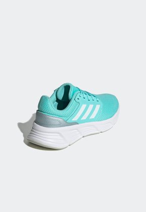 Tenis Running Aguamarina-Blanco-Gris adidas Performance Galaxy 6