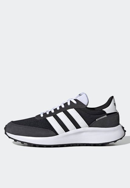 Tenis Lifestyle Negro-Blanco-Gris adidas Performance Run 70s