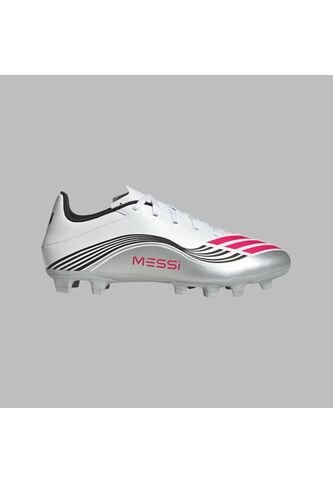 Guayos Adidas Hombre F50 Messi Club FG/MG -  Plateado adidas Performance